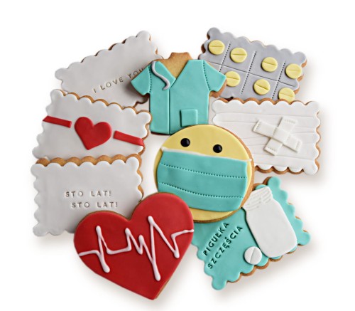 KUKI-R1174 Zestaw 9 ciastek lukrowanych MEDYCZNY 2 sq1200 LQW.JPG