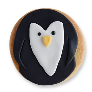 Ciastko lukrowane Koło Pingwinek