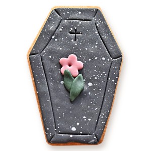 Ciastko lukorwane Trumna Glam