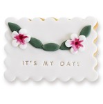 Ciastko lukrowane HERBATNIK Kwiaty Malowane Girlanda