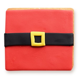 Ciastko lukrowane Kwadrat Brzuch Mikołaja