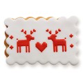 KUKI-W1382 Ciastko lukrowane Herbatnik Xmas Zakochane renifer sq1200 LQW.JPG