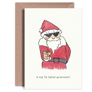 Kartka Okolicznościowa - Czy byłaś grzeczna? (