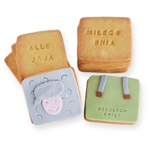 Zestaw Duo Mix maślanych i lukrowanych ciastek BARANEK