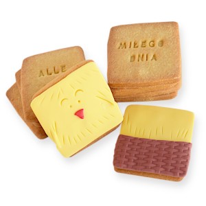 Zestaw Duo Mix maślanych i lukrowanych ciastek KURCZACZEK