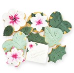 Zestaw ciasteczek lukrowanych Bukiet kwiatów (11 sztuk)