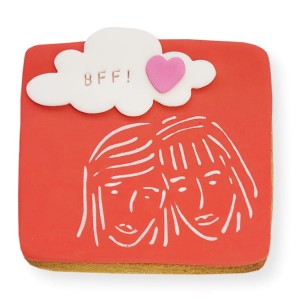 Ciastko lukrowane Kwadrat Best Friends