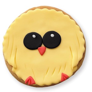 Ciastko lukrowane Kurczaczek z dużymi oczkami