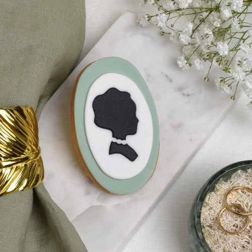 Ciasteczko lukrowane kamea