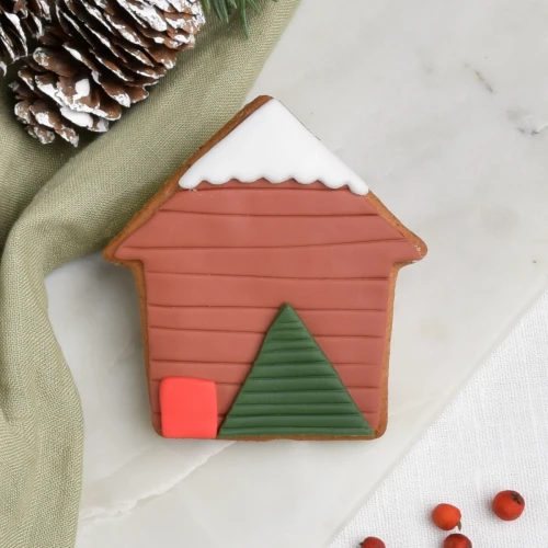 KUKI-W2040 Ciastko lukrowane Drewniany domek.webp