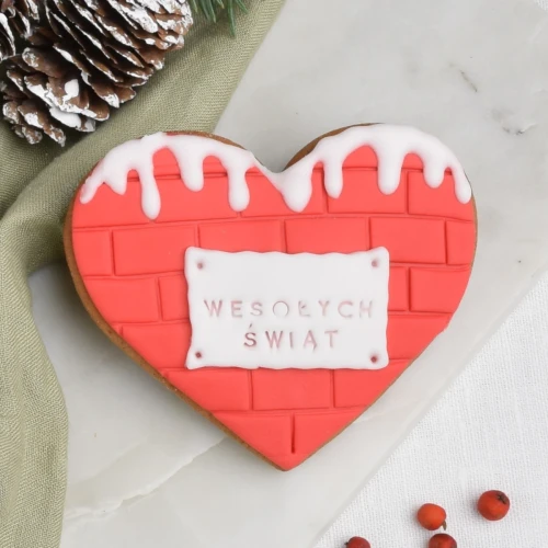 KUKI-W2045 Ciastko lukrowane Serce cegły.webp