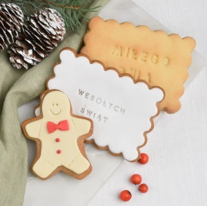Zestaw 3w1 Xmas Piernikowy ludzik