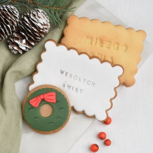 Zestaw 3w1 Xmas Wieniec adwentowy