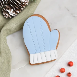 Ciastko lukrowane Rękawiczka Błękit