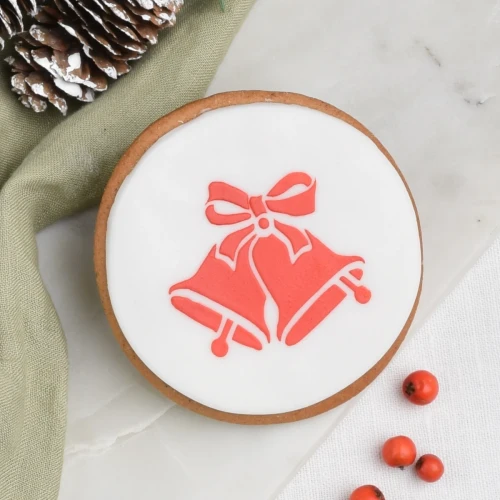 KUKI-W1479 Ciastko lukrowane Koło Symbole dzwoneczki.webp