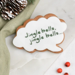 Ciastko lukrowane Chmurka Jingle Bells Symbole
