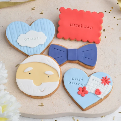 KUKI-R0581 Zestaw 5 ciastek lukrowanych Dla Dziadka.webp