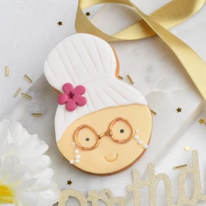 Ciastko lukrowane Głowa Babci 