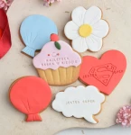 Zestaw lukrowanych ciasteczek  Babka 6 sztuk