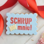 Ciastko lukrowane Herabtnik Schrup Mnie Niebieski