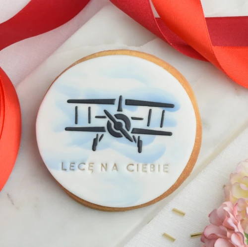 KUKI-W2162 Ciastko lukrowane Koło Lecę na Ciebie.webp