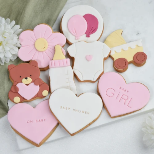 Ciasteczka na Baby Shower.