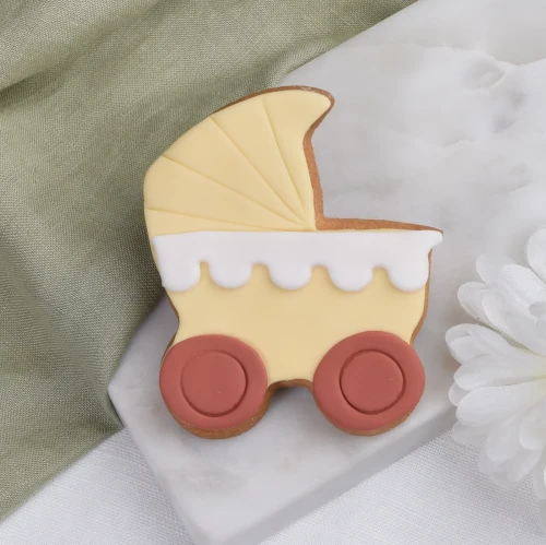 KUKI-W1340 Ciastko lukrowane Wózek dziecięcy Beż.webp