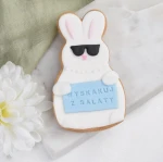 Ciastko lukrowane Zajączek Wyskakuj z sałaty