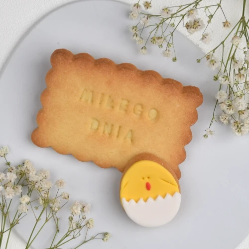 Ciasteczka maślane na Wielkanoc.