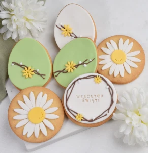 Zestaw Ciasteczek na Wielkanoc Wiosenny