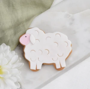 Ciastko lukrowane Baranek Biały