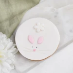 Ciastko lukrowane Zajączek od góry