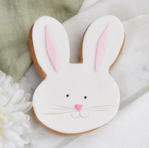 Ciastko lukrowane Głowa Zajączka XL