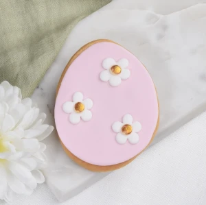 Ciastko lukrowane Pisanka Candy Różowa