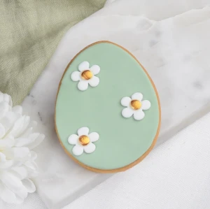 Ciastko lukrowane Pisanka Candy Oliwkowa