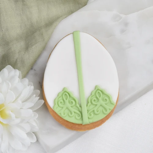 Ciasteczko lukrowane wielkanocna pisanka.