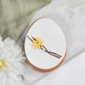 Ciastko lukrowane Pisanka Bazie biała