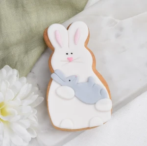 Ciastko lukrowane Zajączek z maleństwem