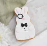 Ciastko lukrowane Zajączek w muszce