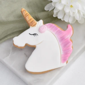 Ciastko lukrowane Cukierkowe Jednorożec