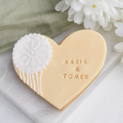 Boho ciasteczko z motywem Mandali.