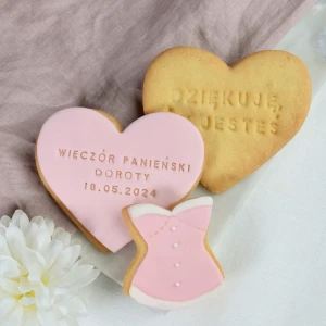 Zestaw 3w1 na wieczór panieński Serce i Gorset