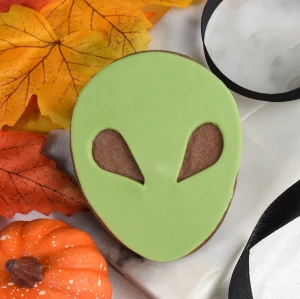 Ciastko Alien Halloween Simple