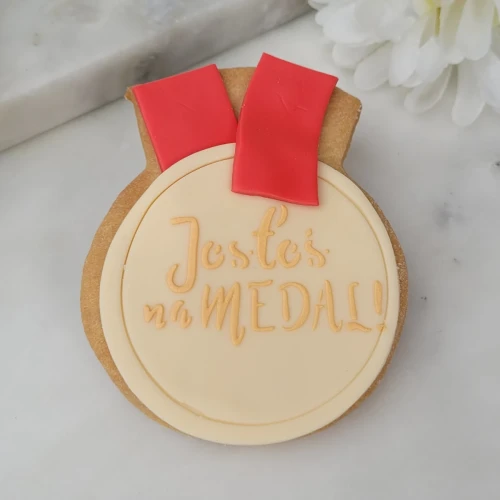 Ciastko medal.