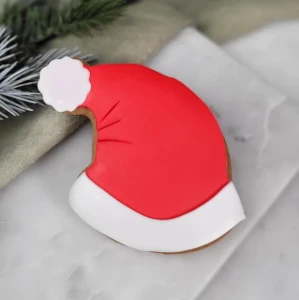 Ciastko lukrowane Czapka Mikołaja 