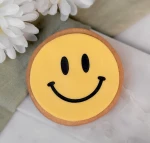 Ciastko lukrowane Smiley Face - uśmiechnięta buźka