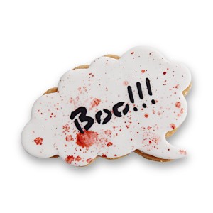 Ciastko lukrowane CHMURKA-KRWISTE BOO, w torebce